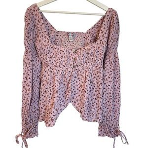 Urban Outfitters Cropped Boho Top
